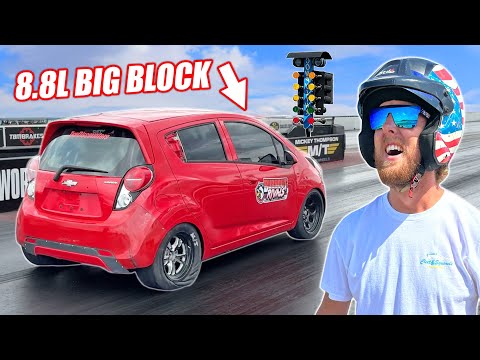Chevy Spark 1/4 Mile World Record! (Crouton is INSANELY Fast) img