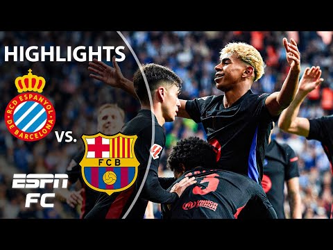 TITLE CLINCHER 🏆 Espanyol vs. Barcelona | LALIGA Highlights | ESPN FC img